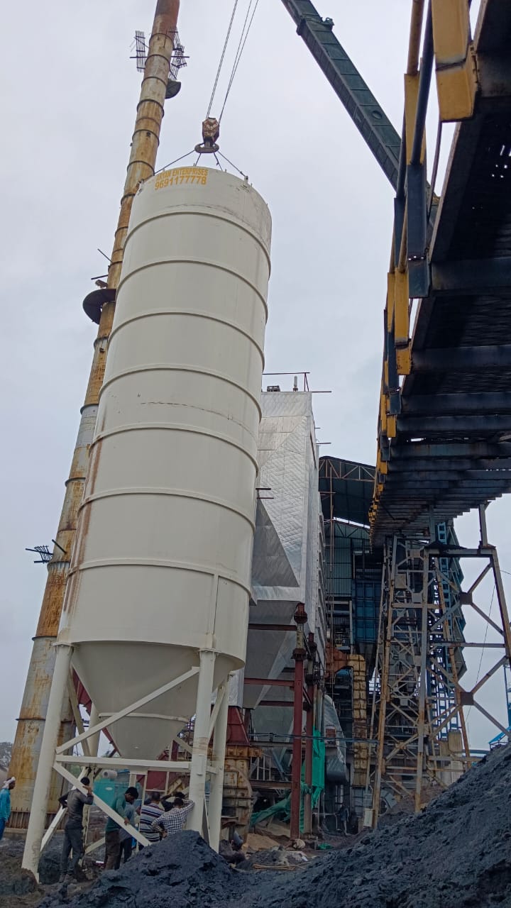 Industrial equipment installation